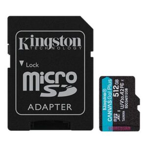 MEMORY MICRO SDXC 512GB UHS-I/W/A SDCG4/512GB KINGSTON  SDCG4/512GB 740617348040