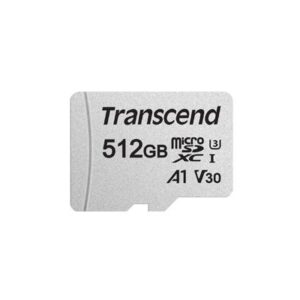 MEMORY MICRO SDXC 512GB W/A/TS512GUSD300S-A TRANSCEND  TS512GUSD300S-A 760557847335