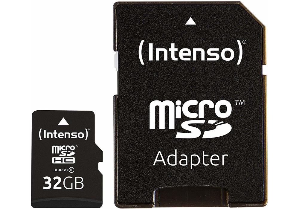 MEMORY MICRO SDHC 32GB C10/W/ADAPTER 3413480 INTENSO 3413480 4034303016655