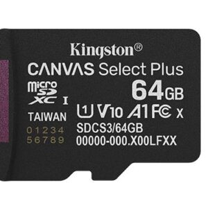 MEMORY MICRO SDXC 64GB UHS-I/SDCS3/64GBSP KINGSTON  SDCS3/64GBSP 740617348439