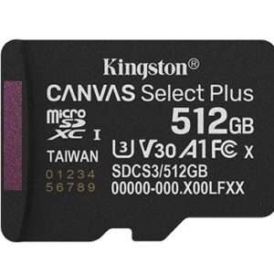 MEMORY MICRO SDXC 512GB UHS-I/SDCS3/512GBSP KINGSTON  SDCS3/512GBSP 740617348583