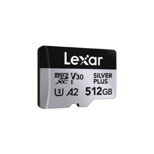 MEMORY MICRO SDXC 512GB UHS-I/LMSSIPL512G-BNANG LEXAR  LMSSIPL512G-BNANG 30843367135357