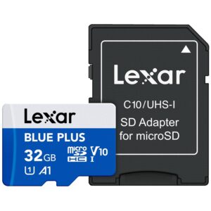 MEMORY MICRO SDXC 32GB UHS-I/W/A LMSBLPL032G-BNANG LEXAR  LMSBLPL032G-BNANG 843367139859