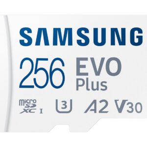 MEMORY MICRO SDXC EVO+ 256GB/V30 W/A MB-MC256SA/EU SAMSUNG  MB-MC256SA/EU 8806095420127