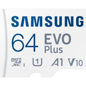 MEMORY MICRO SDXC EVO+ 64GB/V10 W/A MB-MC64SA/EU SAMSUNG  MB-MC64SA/EU 8806095420134