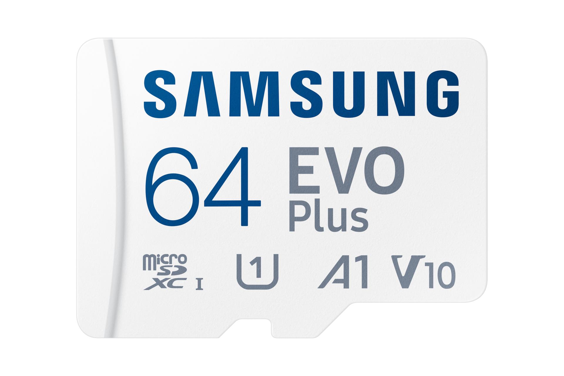 MEMORY MICRO SDXC EVO+ 64GB/V10 W/A MB-MC64SA/EU SAMSUNG MB-MC64SA/EU 8806095420134