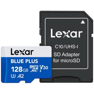 MEMORY MICRO SDXC 128GB UHS-I/W/A LMSBLPL128G-BNANG LEXAR  LMSBLPL128G-BNANG 90843367139876