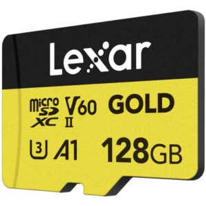 MEMORY MICRO SDXC 128GB UHS-II/GOLD LMSGOLD128G-BNNNG LEXAR  LMSGOLD128G-BNNNG 10843367132390