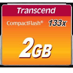 MEMORY COMPACT FLASH 2GB/MLC TS2GCF133 TRANSCEND  TS2GCF133 760557810315