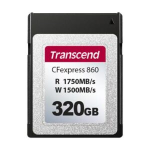 MEMORY COMPACT FLASH 320GB/CFE TS320GCFE860 TRANSCEND  TS320GCFE860 760557865711