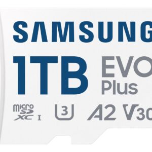 MEMORY MICRO SDXC EVO+ 1TB/V30 W/A MB-MC1T0SA/EU SAMSUNG  MB-MC1T0SA/EU 8806095385112