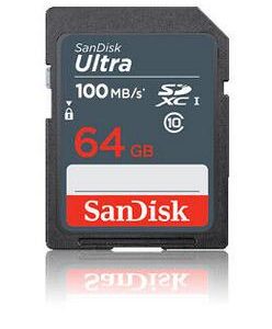 MEMORY SDXC 64GB UHS-I/SDSDUNR-064G-GN3IN SANDISK  SDSDUNR-064G-GN3IN 619659185282