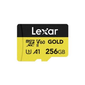 MEMORY MICRO SDXC 256GB UHS-II/GOLD LMSGOLD256G-BNNNG LEXAR  LMSGOLD256G-BNNNG 10843367132406