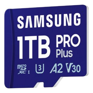 MEMORY MICRO SDXC PRO+ 1TB/W/A MB-MD1T0SB/WW SAMSUNG MB-MD1T0SB/WW