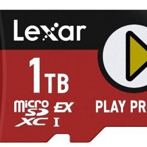 MEMORY MICRO SDXC 1TB UHS-I/PLAY LMSXPS0001T-BNNNG LEXAR LMSXPS0001T-BNNNG 10843367135766