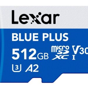 MEMORY MICRO SDXC 512GB UHS-I/W/A LMSBLPL512G-BNANG LEXAR LMSBLPL512G-BNANG 10843367139122