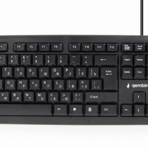 KEYBOARD STANDART USB RUS/BLACK KB-U-103-RU GEMBIRD KB-U-103-RU 8716309083997