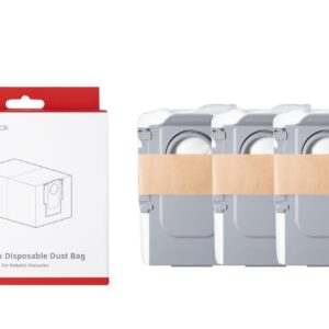 Vacuum Cleaner Accessory ROBOROCK Disposable Dust bag For Qrevo/Qrevo MaxV/S8 MaxV Ultra/Qrevo S/Qrevo Pro/Qrevo Plus/Qrevo Curv/Qrevo Edge/Saros 10R/Saros Z70/Saros 10/Vivian S/Vivian SC/QR 798/Qrevo 5AE/Qrevo Curv 5A1/Qrevo Edge 5V1/QR 798/Qrevo Curv 2 Pro/Qrevo C Pro/Qrevo Curv 2 Flow/Saros 20R 8.02.0454 8.02.0454 6936905903556