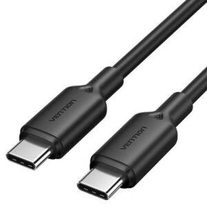 CABLE USB-C TO USB-C/2M BLACK TRCBH VENTION TRCBH 6922794783331