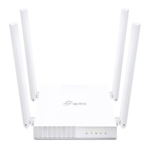 Wireless Router TP-LINK Wi-Fi 5 (802.11ac) Data speed 433 Mbit/s Ethernet WAN Yes Ethernet LAN Yes 5xLAN ports ARCHERC24  ARCHERC24 6935364089474