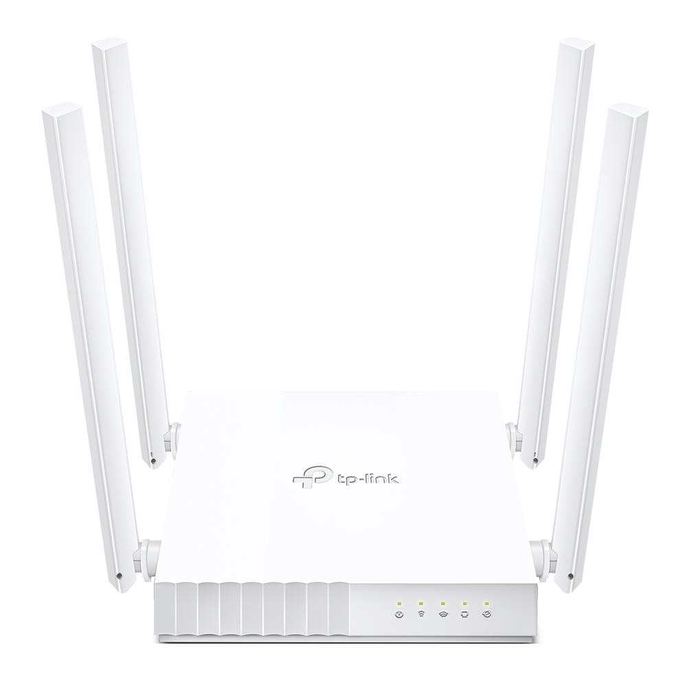 Wireless Router TP-LINK Wi-Fi 5 (802.11ac) Data speed 433 Mbit/s Ethernet WAN Yes Ethernet LAN Yes 5xLAN ports ARCHERC24 ARCHERC24 6935364089474