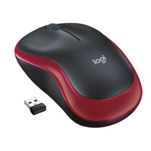 MOUSE USB OPTICAL WRL M185/RED 910-002237 LOGITECH 910-002237 5099206028845