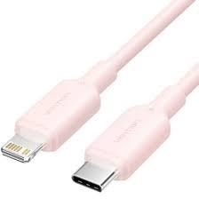 CABLE USB-C TO LIGHTNING/2M PINK LAKPH VENTION  LAKPH 6922794783553