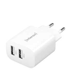 POWER ADAPTER 2XUSB-A/7802412 INTENSO  7802412 4034303033256