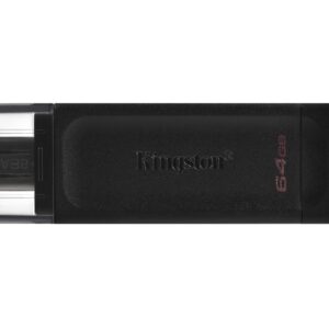 MEMORY DRIVE FLASH USB-C 64GB/DT70/64GB KINGSTON  DT70/64GB 740617305302
