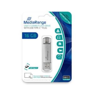 MEMORY DRIVE FLASH USB3 16GB/MR935 MEDIARANGE  MR935 4260459614166