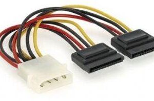 CABLE POWER SATA X2 15CM/CC-SATA-PSY GEMBIRD CC-SATA-PSY 8716309039246