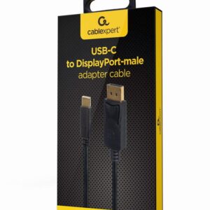 CABLE USB-C TO DP 2M/A-CM-DPM-01 GEMBIRD  A-CM-DPM-01 8716309124157