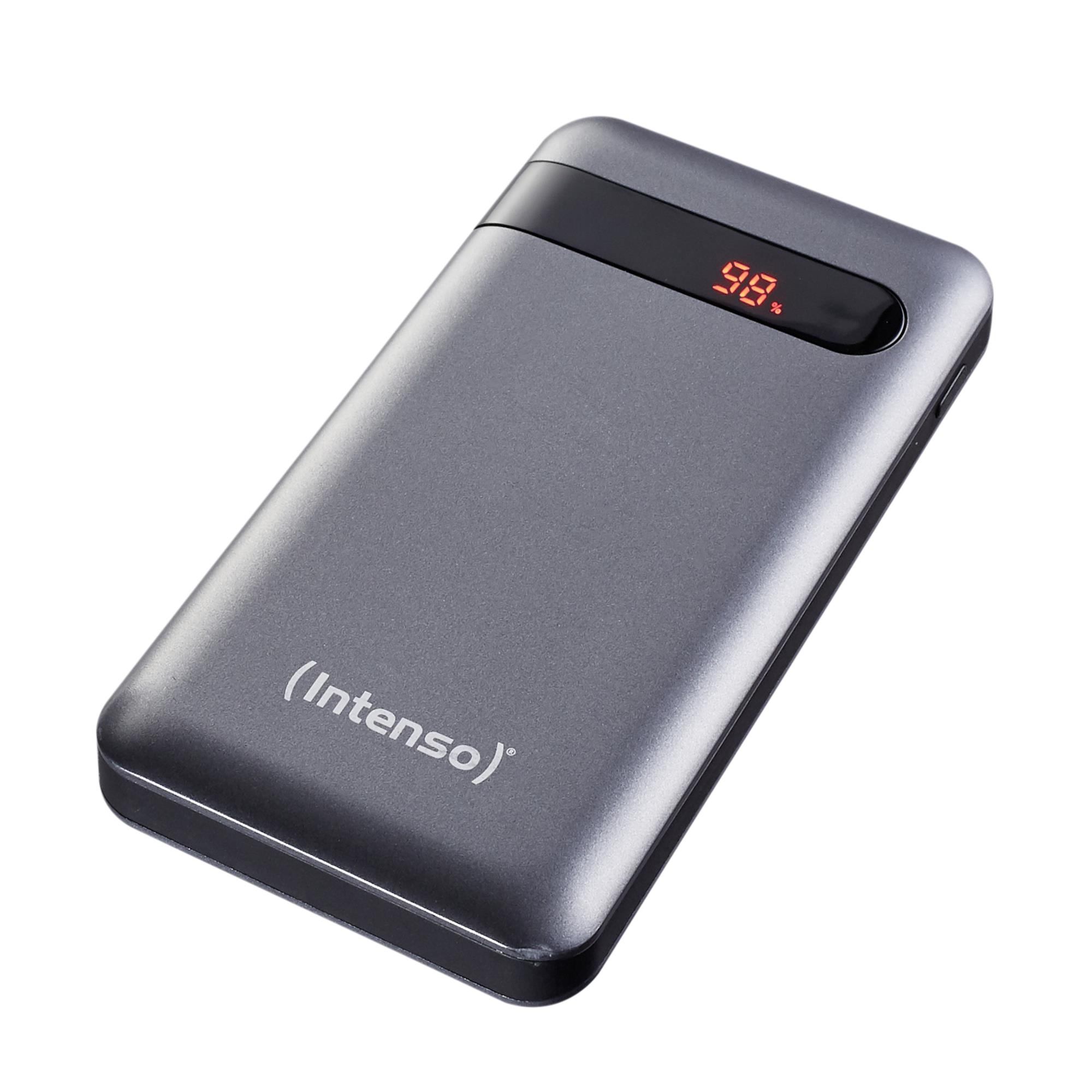 POWER BANK USB 10000MAH QC3.0/ANTHRACITE PD10000 INTENSO 7332330 4034303026814
