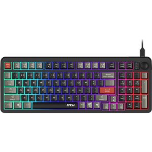 KEYBOARD GAMING BLACK US/FORGE GK110 US MSI  FORGE GK110 US 4711377321495