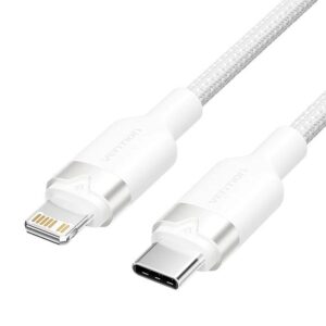CABLE USB-C TO LIGHTNING/2M WHITE LALWH VENTION  LALWH 6922794783591