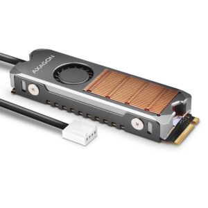 SSD ACC COOLER M.2 COPPER FAN/CLR-M2FAN AXAGON CLR-M2FAN 8595247906588