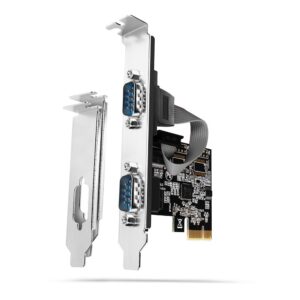 NET CARD PCIE 2PORT 250KBPS/SP&LP PCEA-S2N AXAGON PCEA-S2N 8595247905406