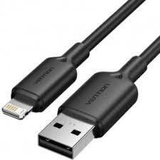 CABLE USB2.0 TO LIGHTNING/2M BLACK LAMBH VENTION LAMBH 6922794783652