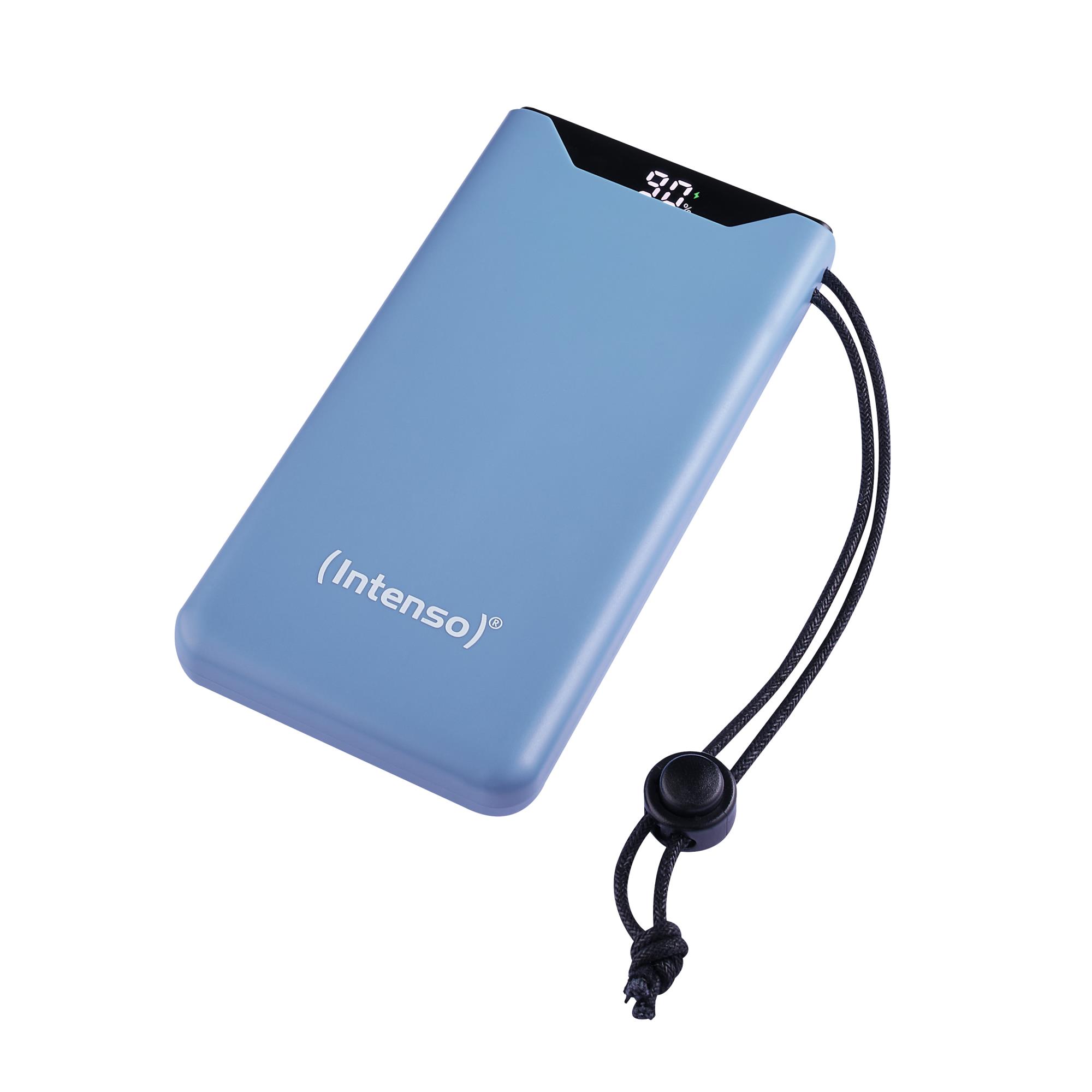 POWER BANK USB 10000MAH QC3.0/BLUE F10000 7332035 INTENSO 7332035 4034303034222