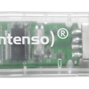 MEMORY DRIVE FLASH USB2 32GB/TRANSPARENT 3502480 INTENSO 3502480 4034303015245