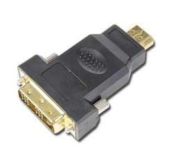 I/O ADAPTER HDMI TO DVI/BULK A-HDMI-DVI-1 GEMBIRD A-HDMI-DVI-1 8716309043434