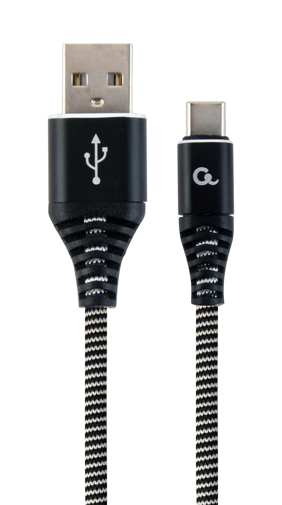 CABLE USB-C TO USB2 2M BLK/WHT/CC-USB2B-AMCM-2M-BW GEMBIRD CC-USB2B-AMCM-2M-BW 8716309108072