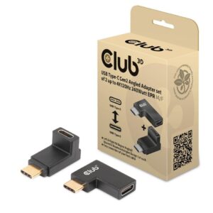 I/O ADAPTER USB-C ANGLED SET/CAC-1528 CLUB3D CAC-1528 8719214472146