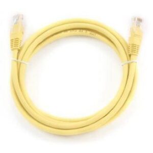 PATCH CABLE CAT5E UTP 2M/YELLOW PP12-2M/Y GEMBIRD  PP12-2M/Y 8716309038331