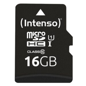 MEMORY MICRO SDHC 16GB UHS-I/W/ADAPTER 3423470 INTENSO 3423470 4034303019809