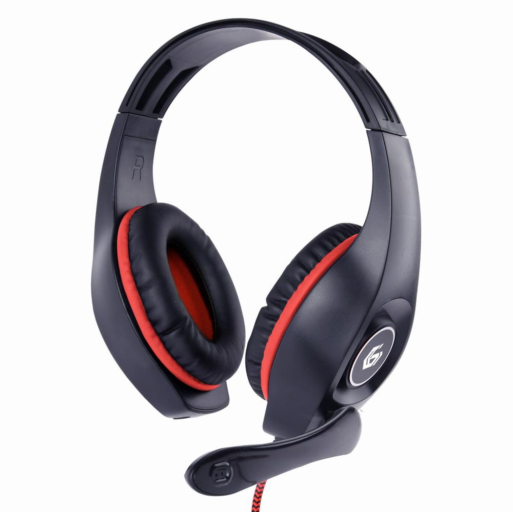 HEADSET GAMING/RED/BLACK GHS-05-R GEMBIRD GHS-05-R 8716309117029
