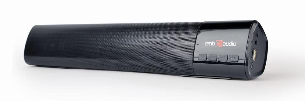 Portable Speaker GEMBIRD Portable Bluetooth Black SPK-BT-BAR400-01 SPK-BT-BAR400-01 8716309111263