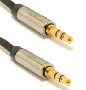 CABLE AUDIO 3.5MM 1M/CCAP-444-1M GEMBIRD  CCAP-444-1M 8716309097727