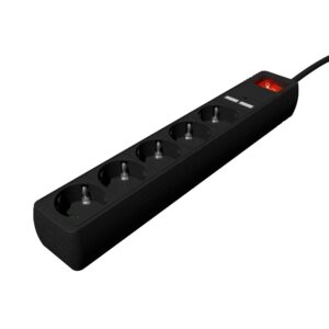 CABLE POWER EXTENSION 1.5M/5OUTL. SPG5-U2-5-02 GEMBIRD  SPG5-U2-5-02 8716309132633