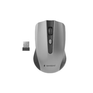 MOUSE USB OPTICAL WRL BLACK/GREY MUSW-4B-04-BG GEMBIRD MUSW-4B-04-BG 8716309104111